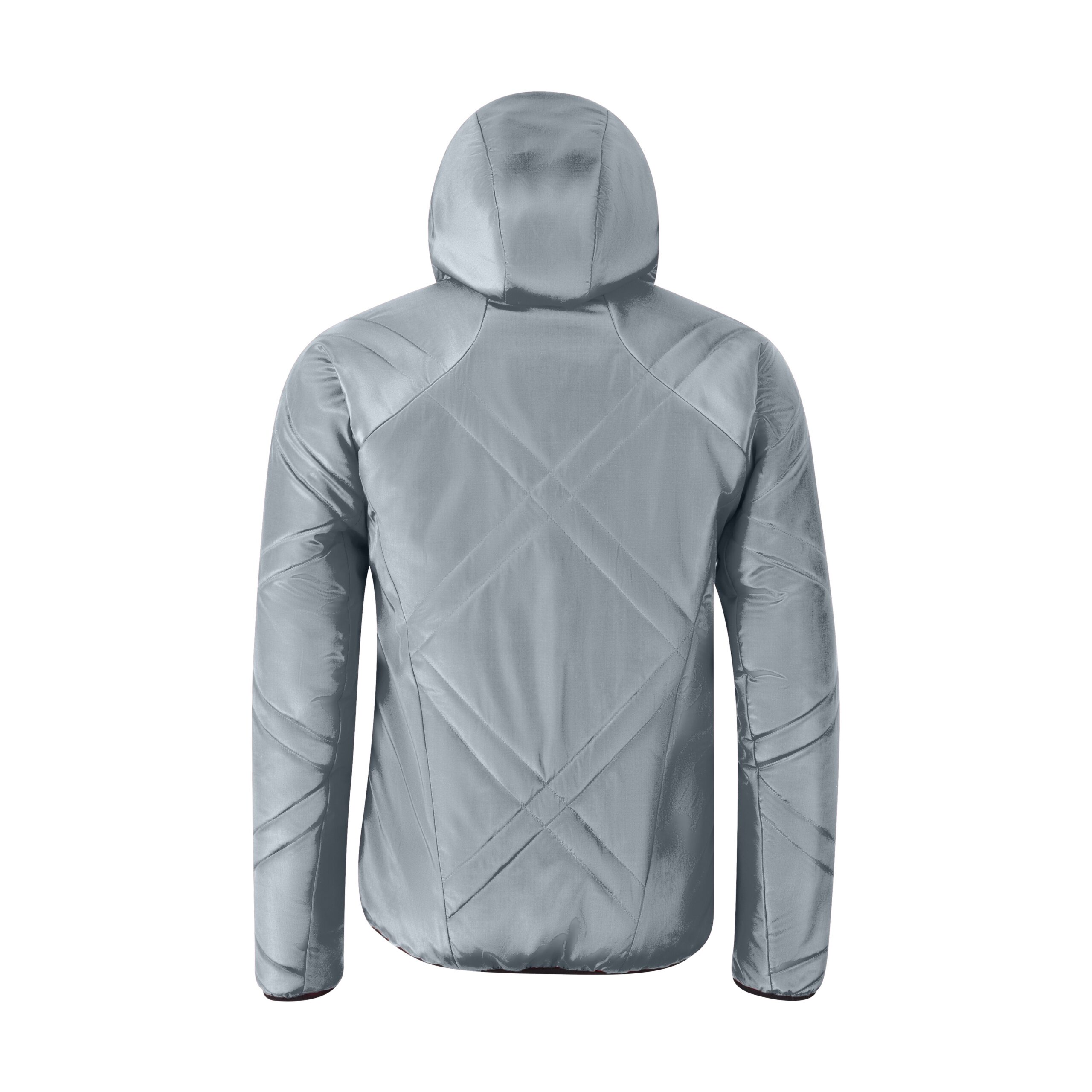 H Iso-Jacke sandgrau_hinten